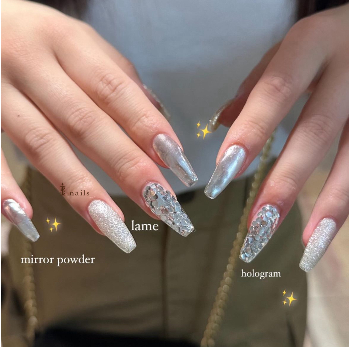 yun　美品⭐︎mogahna ネイルアート用品 シルバー yun 美品⭐︎mogahna ネイルアート用品 シルバー yun様専用 美品