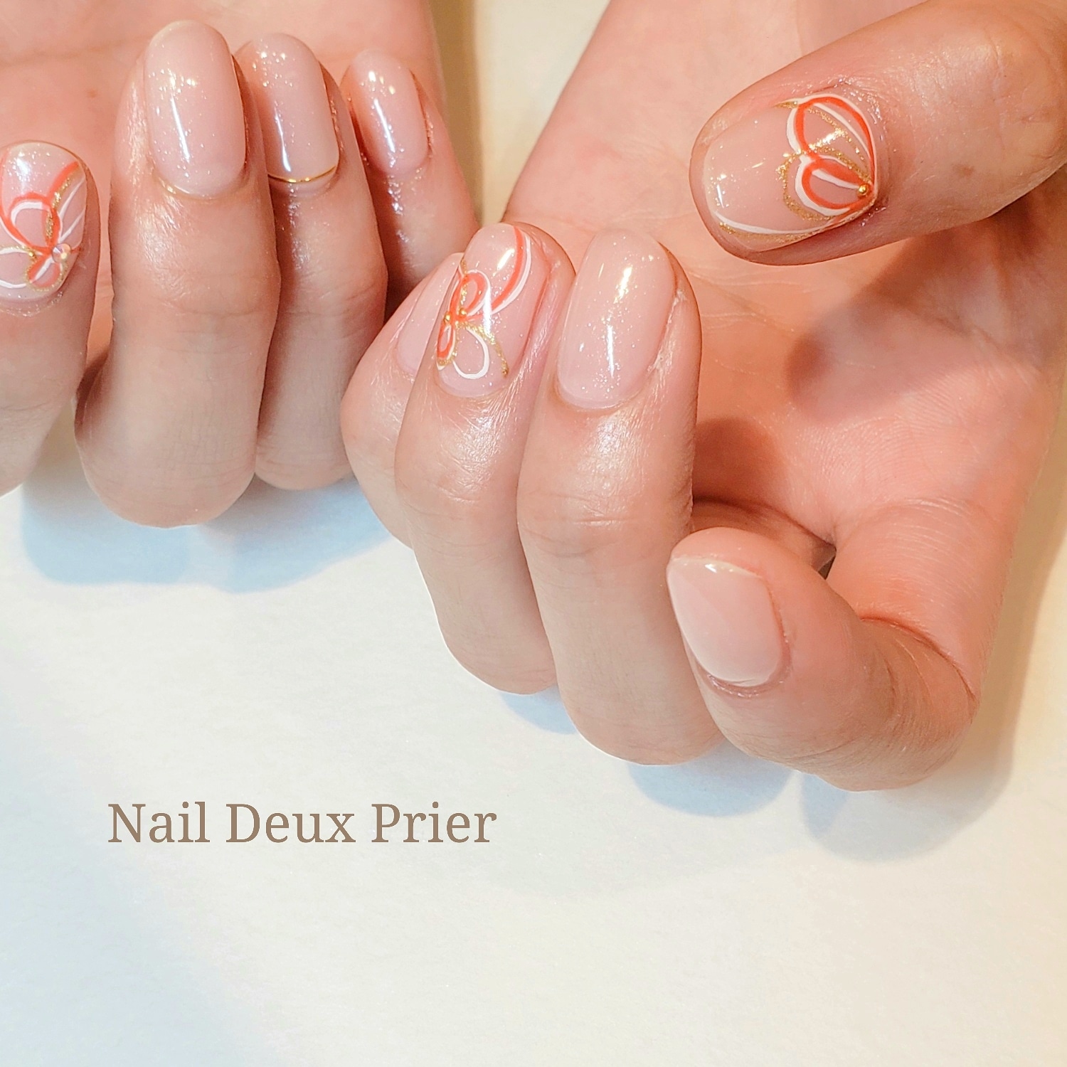 和装ブライダルネイル 池袋のネイルサロン ネイルドゥプリエ池袋店