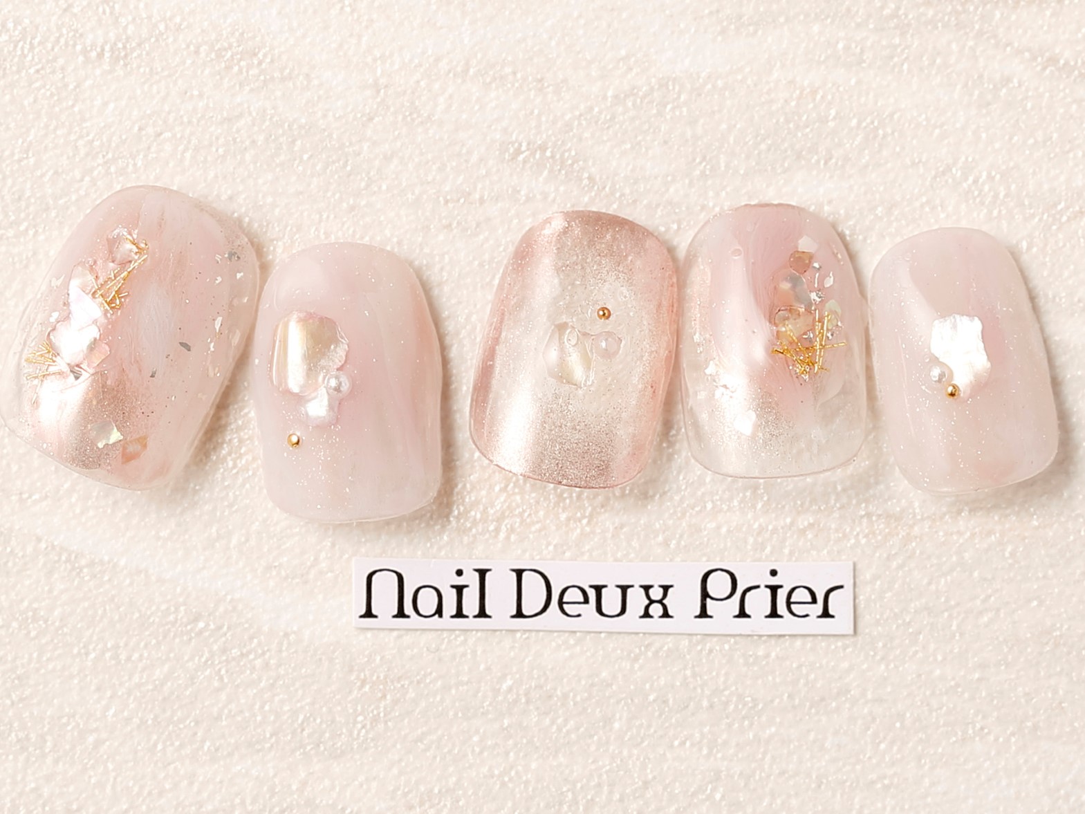 ピンクミラーニュアンスタイダイ 池袋のネイルサロン ネイルドゥプリエ池袋店