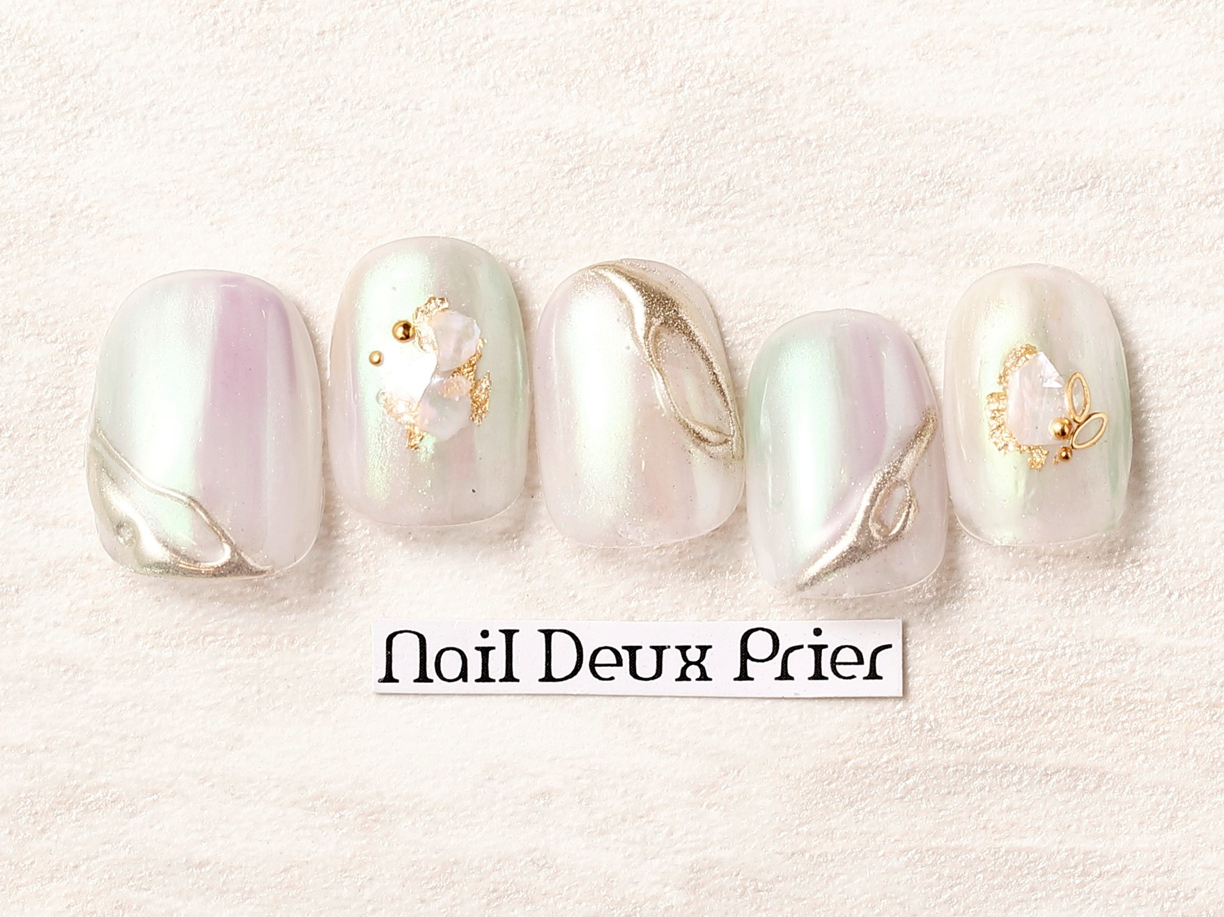 オーロラ ミラーアートネイル 担当 橘 池袋のネイルサロン ネイルドゥプリエ池袋店