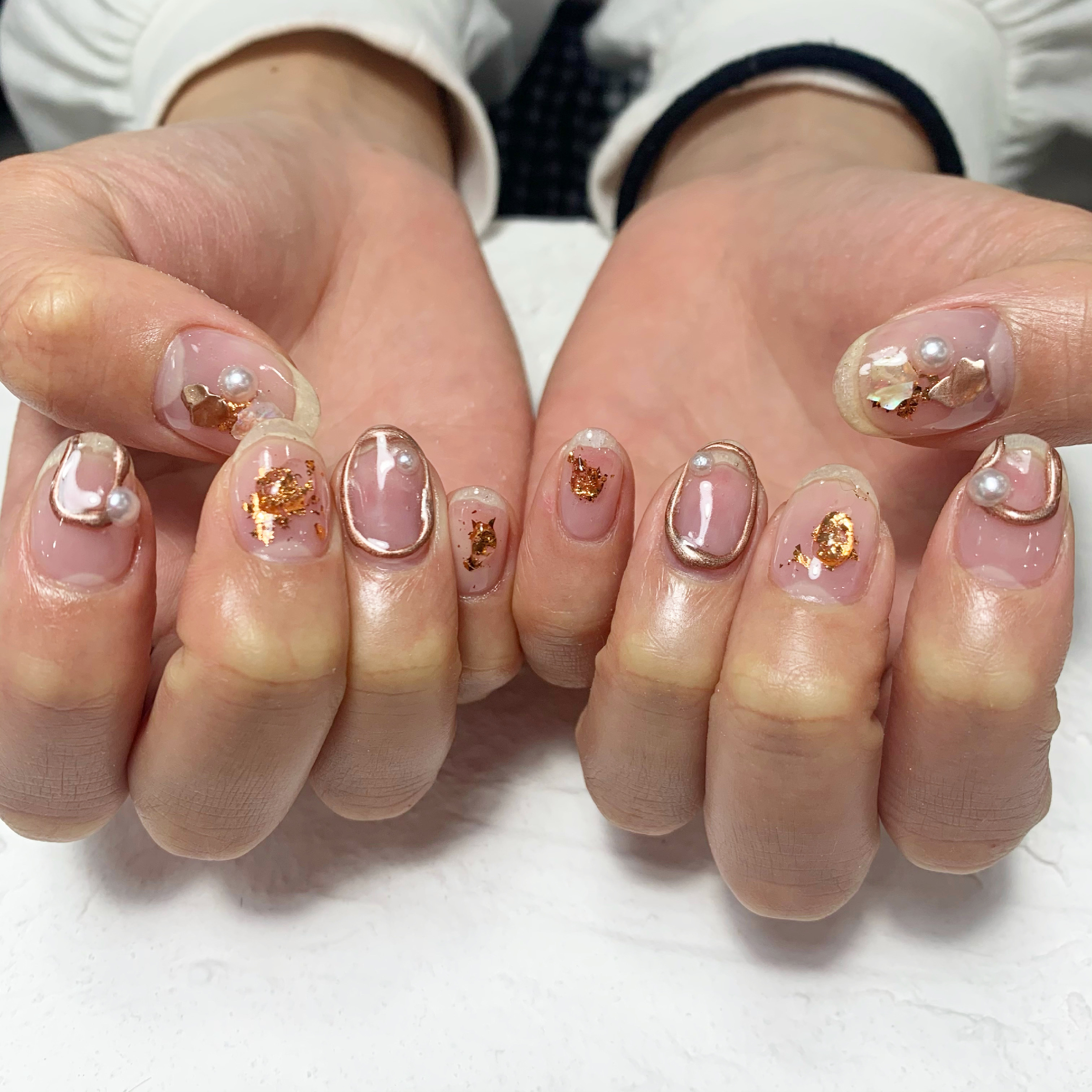 クリアデザインネイル Hiroko K 梅田のネイルサロン Nail Maison梅田店